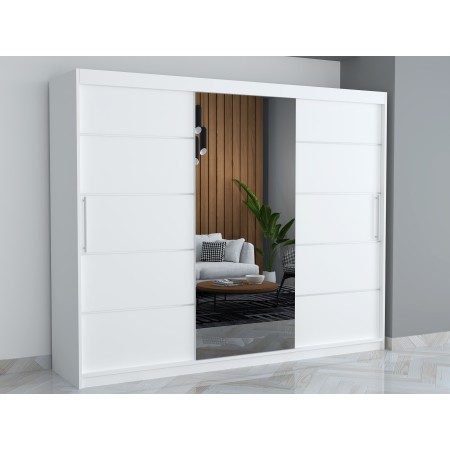 Dresing Smart 250 Alb cu Oglinda