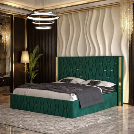 Pat Tapitat ANA Plus Verde Catifea Premium