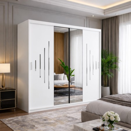 Dressing VOLA 200 Alb Cu Accente SILVER