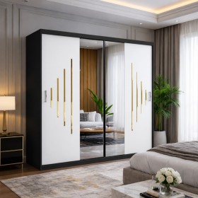 Dressing VOLA 200 Gri Cu Usi Albe si Accente GOLD