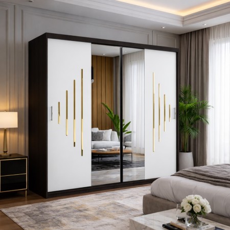 Dressing VOLA 200 Wenge Cu Usi Albe Si Accente GOLD