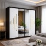 Dressing VOLA 200 Wenge Cu Usi Albe Si Accente GOLD