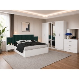 Dormitor Paris Verde 5 Piese