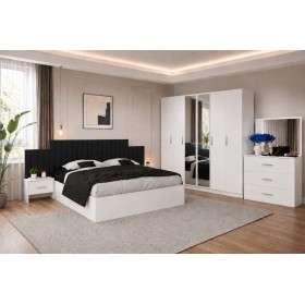 Dormitor PARIS Negru 5 Piese