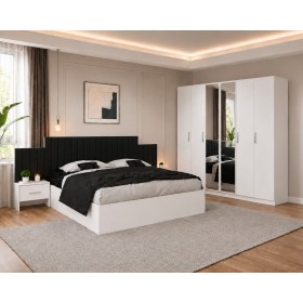 Dormitor PARIS Negru Fara Comoda