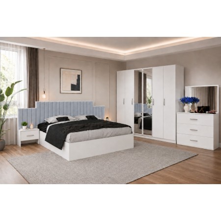 Dormitor PARIS Lemon 5 Piese