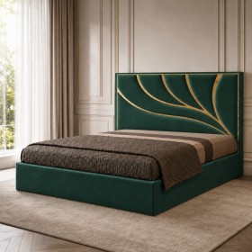 Pat Tapitat MEDEEA Verde Catifea Premium