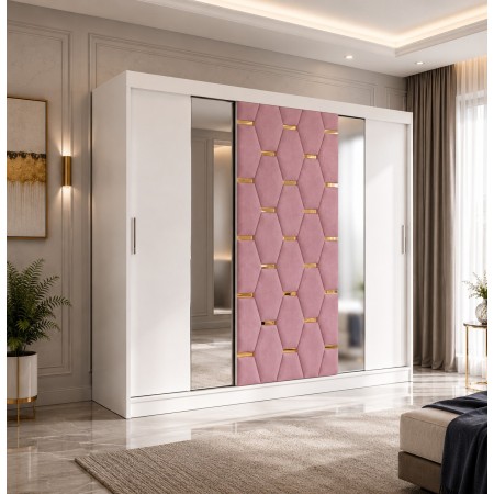 Dressing Tapitat SOFIA Roz 250cm