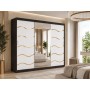Dressing MEDEEA 250cm Wenge Usi Albe