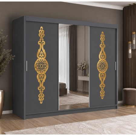 Dressing AMIRA Gold 250 cm Gri antracit