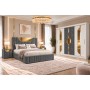 Dormitor SELENA Gri 4 Piese Premium