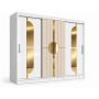Dormitor SELENA Visiniu 4 Piese Premium