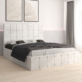 Pat Tapitat Regal Alb Catifea Premium