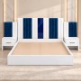 Dormitor PIANO Blue 5 Piese