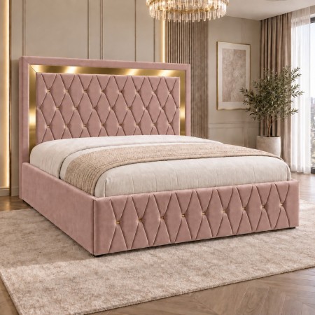Pat Tapitat SIENA Gold ROZ Catifea Premium