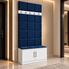 Cuier Tapitat REGAL Albastru