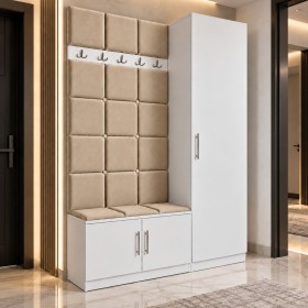 Cuier Tapitat REGAL PLUS Crem