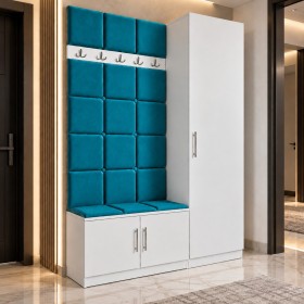 Cuier Tapitat REGAL PLUS Turcoaz