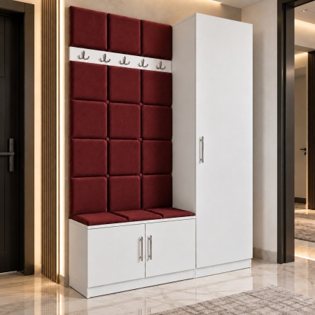 Cuier Tapitat REGAL PLUS Visiniu