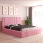 Pat Tapitat ELA Roz Catifea Premium