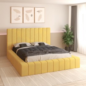 Pat Tapitat ELA Galben Catifea Premium