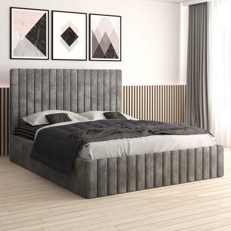 Pat Tapitat  Melania Gri Catifea Premium