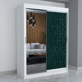 Dressing Tapitat ANA Verde Cu Oglinda